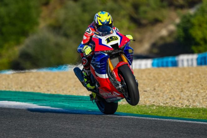SBK：アルバロ・バウティスタ（Team HRC）／ヘレス ウインターテスト