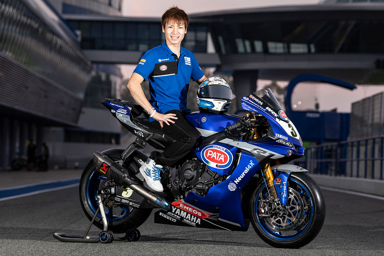 SBK：野左根航汰（GRT Yamaha WorldSBK Junior Team）／ヘレス ウインターテスト