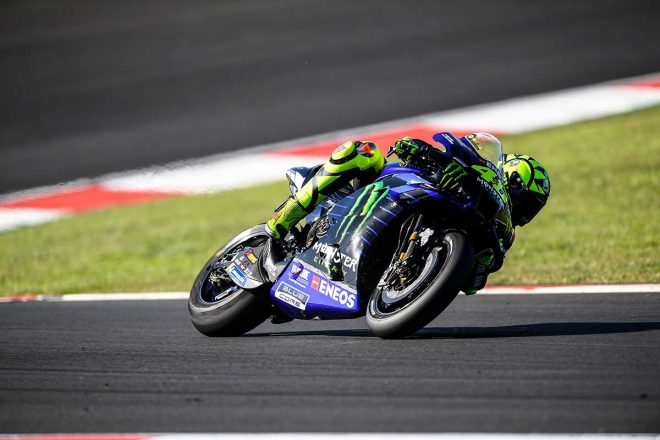 2020年MotoGP第15戦ポルトガルGP　バレンティーノ・ロッシ（モンスターエナジー・ヤマハMotoGP）