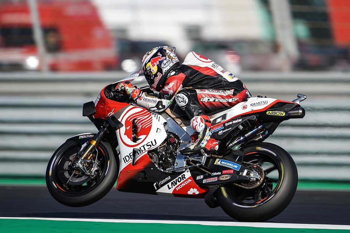 2020年MotoGP第15戦ポルトガルGP　中上貴晶（LCRホンダ・イデミツ）