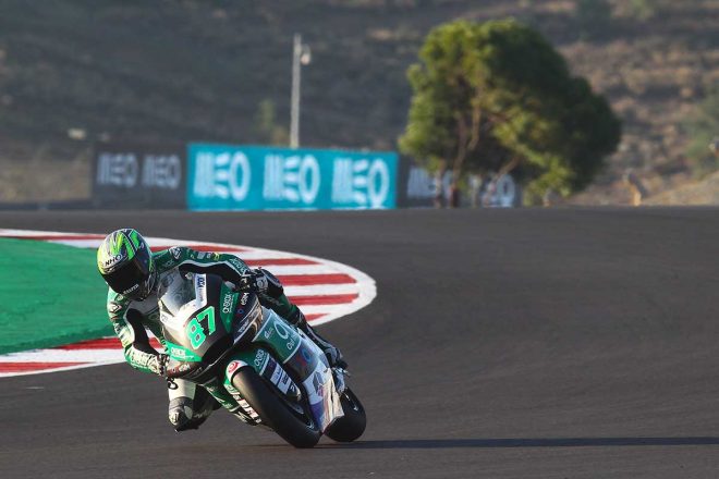 2020年MotoGP第15戦ポルトガルGP　Moto2クラス：レミー・ガードナー（Onexox TKKR SAG Team）