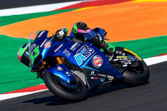 2020年MotoGP第15戦ポルトガルGP　Moto2クラス：エネア・バスティアニーニ（Italtrans Racing Team）