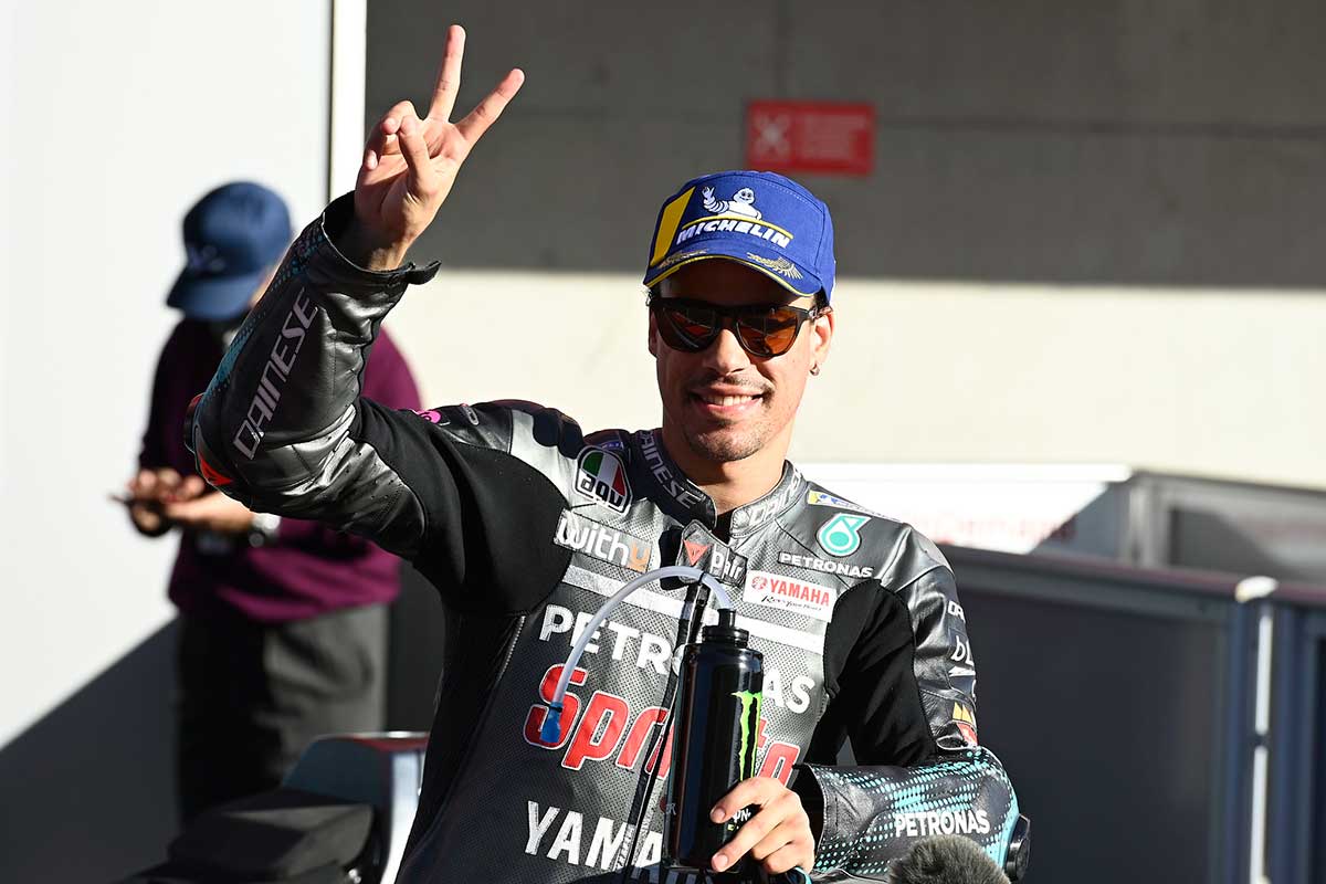 2020年MotoGP第15戦ポルトガルGP　フランコ・モルビデリ（ペトロナス・ヤマハSRT）