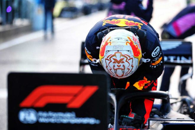 F1第14戦トルコGP決勝で6位に終わったマックス・フェルスタッペン（レッドブル・ホンダ）