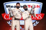 2020年のIMSAウェザーテック・スポーツカー選手権チャンピオンとなったリッキー・テイラー（左）とエリオ・カストロネベス（右）