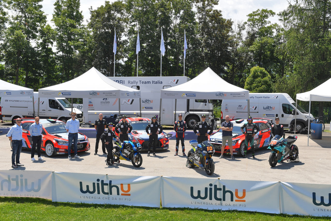 2020年6月に行われたWRC＆MotoGPクロスオーバーイベント