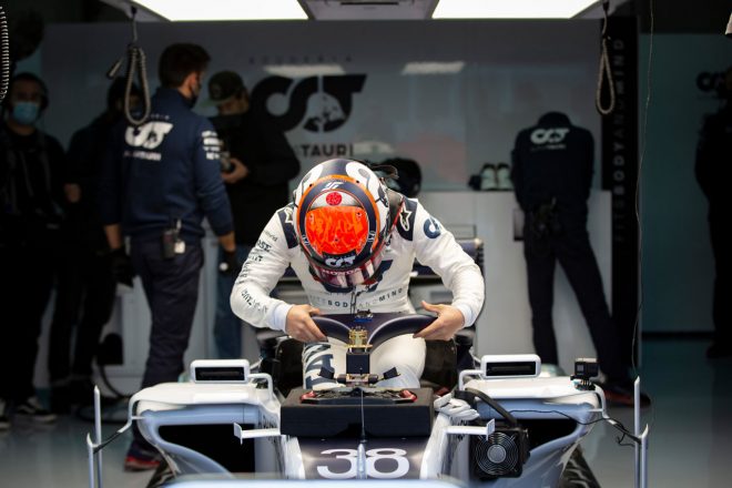 スーパーライセンスが取得できればアルファタウリF1のシートも近く角田。