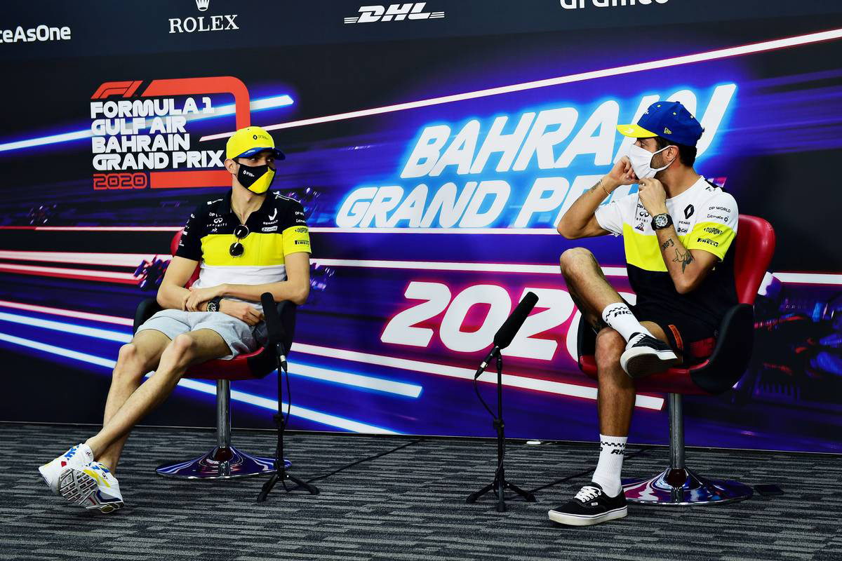 エステバン・オコン＆ダニエル・リカルド（ルノー）