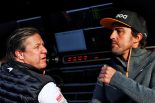 2019年F1バルセロナテスト　フェルナンド・アロンソとマクラーレンのザク・ブラウン