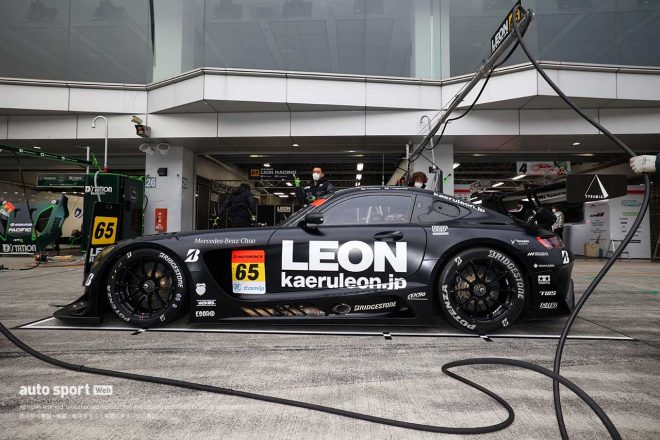 2020年スーパーGT第8戦富士　LEON PYRAMID AMG（蒲生尚弥／菅波冬悟）