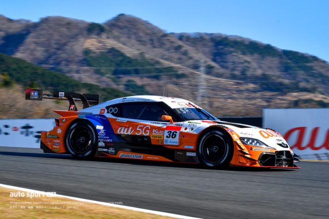 2020年スーパーGT第8戦富士　au TOM’S GR Supra（関口雄飛／サッシャ・フェネストラズ）