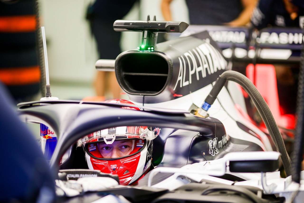 2020年F1第15戦バーレーンGP　　ダニール・クビアト（アルファタウリ・ホンダ）