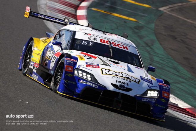 2020年スーパーGT第8戦富士　KeePer TOM’S GR Supra（平川亮／山下健太）