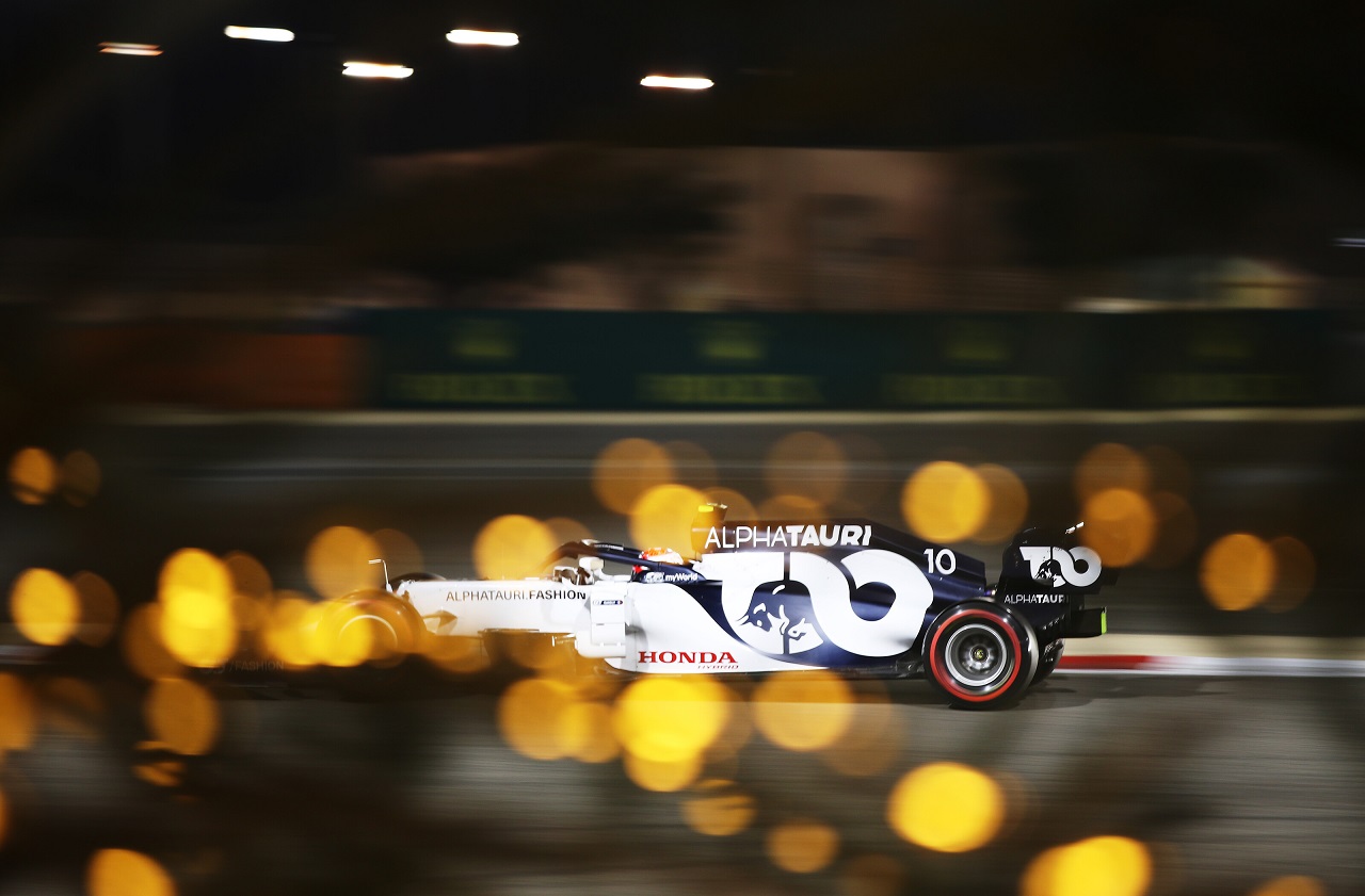 2020年F1第15戦バーレーンGP　　ピエール・ガスリー（アルファタウリ・ホンダ）