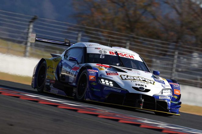 小枝エンジニアはもてぎの一件について、「山下選手は『自分が、自分が（ダメだった）』と言ってくれてますが、根本的には我々がセッティングをうまく合わせきれなかったと思っています」と語る。今回の富士に関してはセットアップは「悪くない」とのことで「本当に（タイヤの）温まりのところだけ。そこは（決勝でも）ドライバーに頑張ってもらうしかない状況です」。