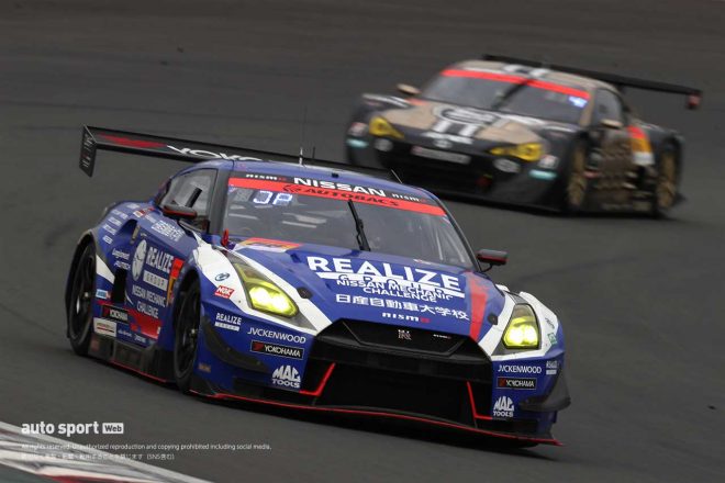 2020年スーパーGT第8戦富士　リアライズ 日産自動車大学校 GT-R（藤波清斗／ジョアオ・パオロ・デ・オリベイラ）