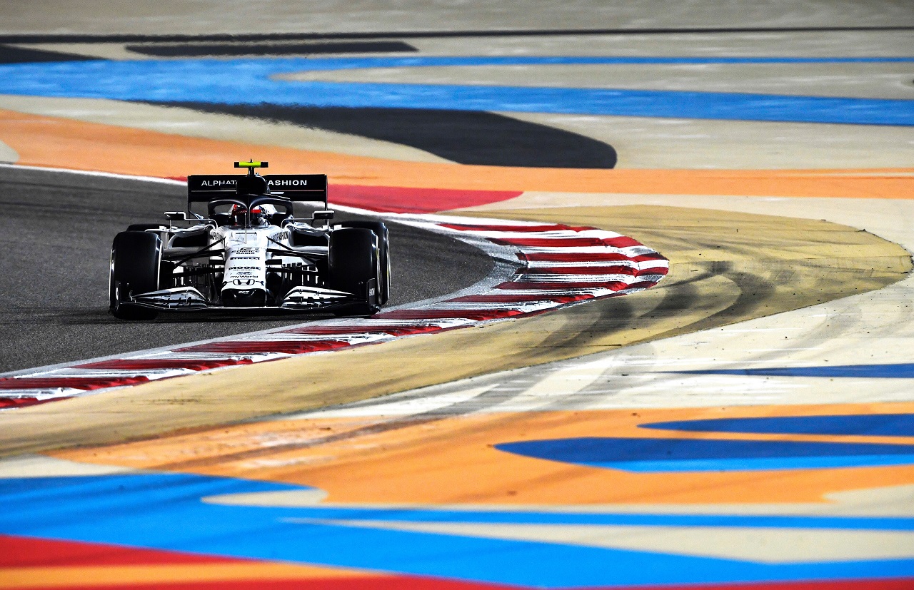 2020年F1第15戦バーレーンGP　　ピエール・ガスリー（アルファタウリ・ホンダ）