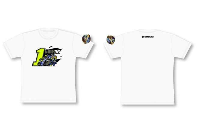 オリジナルTシャツ 白／2020 MotoGP ジョアン・ミル チャンピオングッズ