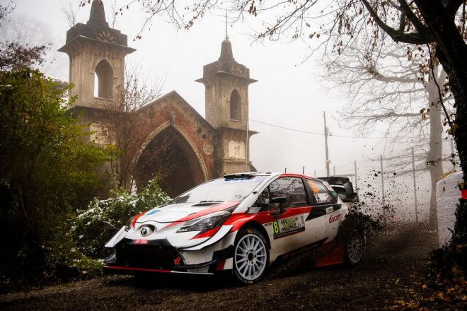 勝田貴元（トヨタ・ヤリスWRC）　2020WRC第7戦モンツァ