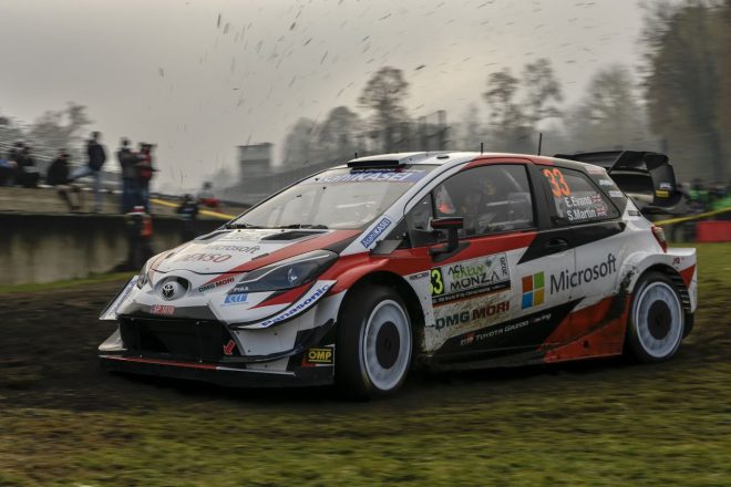 エルフィン・エバンス（トヨタ・ヤリスWRC）　2020WRC第7戦モンツァ