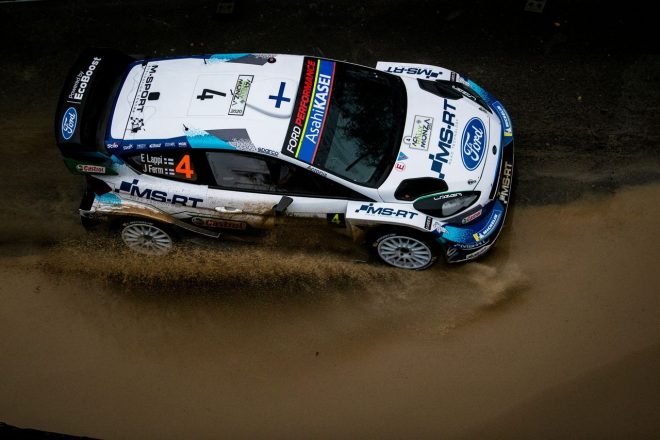 孤軍奮闘のエサペッカ・ラッピ（フォード・フィエスタWRC）