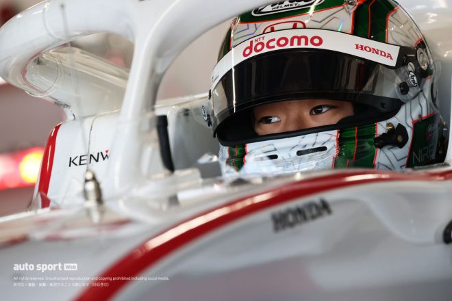 2020年スーパーフォーミュラ第5＆6戦鈴鹿 予選3番手につけた福住仁嶺（DOCOMO TEAM DANDELION RACING）