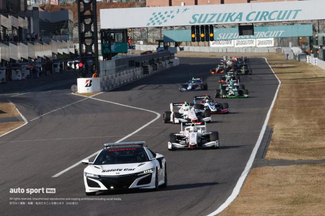 2020年スーパーフォーミュラ第5戦鈴鹿 決勝 3度、セーフティカーが導入されるほど荒れた展開に。