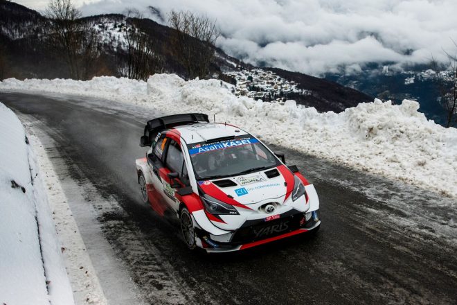 勝田貴元（トヨタ・ヤリスWRC）　2020WRC第7戦モンツァ