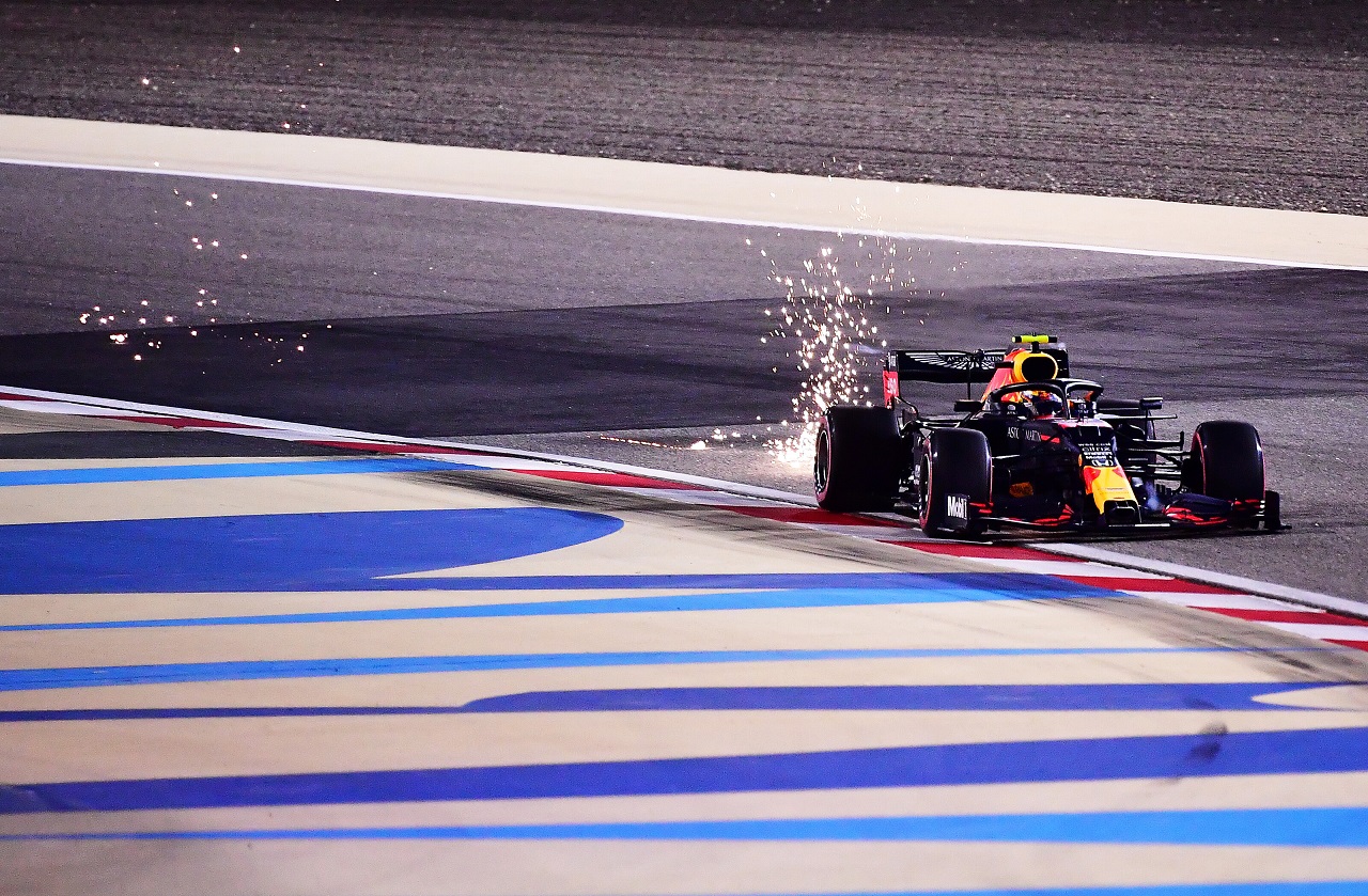 2020年F1第16戦サクヒールGP　アレクサンダー・アルボン（レッドブル・ホンダ）