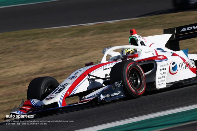 2020年スーパーフォーミュラ第6戦鈴鹿 3位表彰台を獲得した関口雄飛（ITOCHU ENEX TEAM IMPUL）