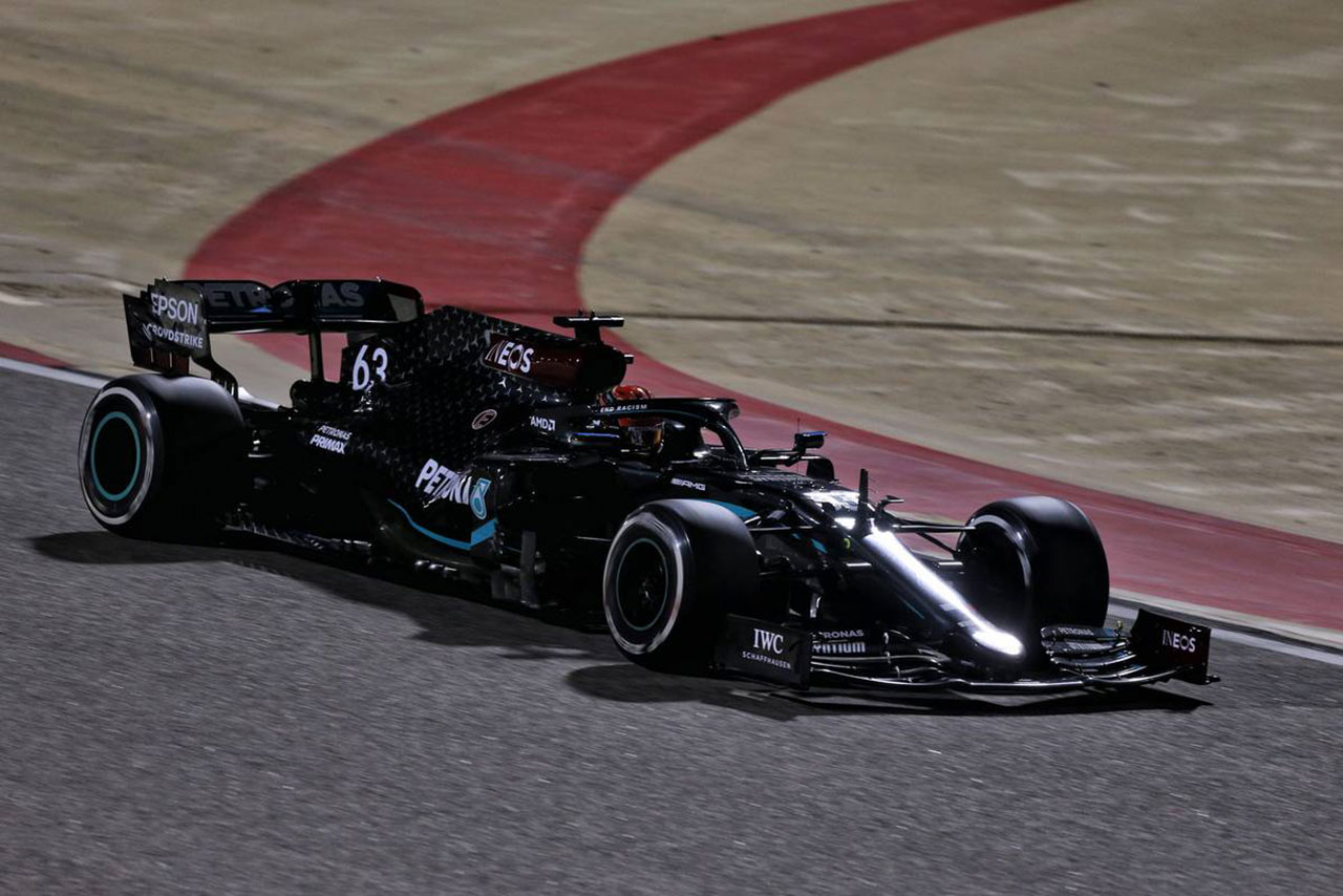 2020年F1第16戦サクヒールGP　ジョージ・ラッセル（メルセデス）