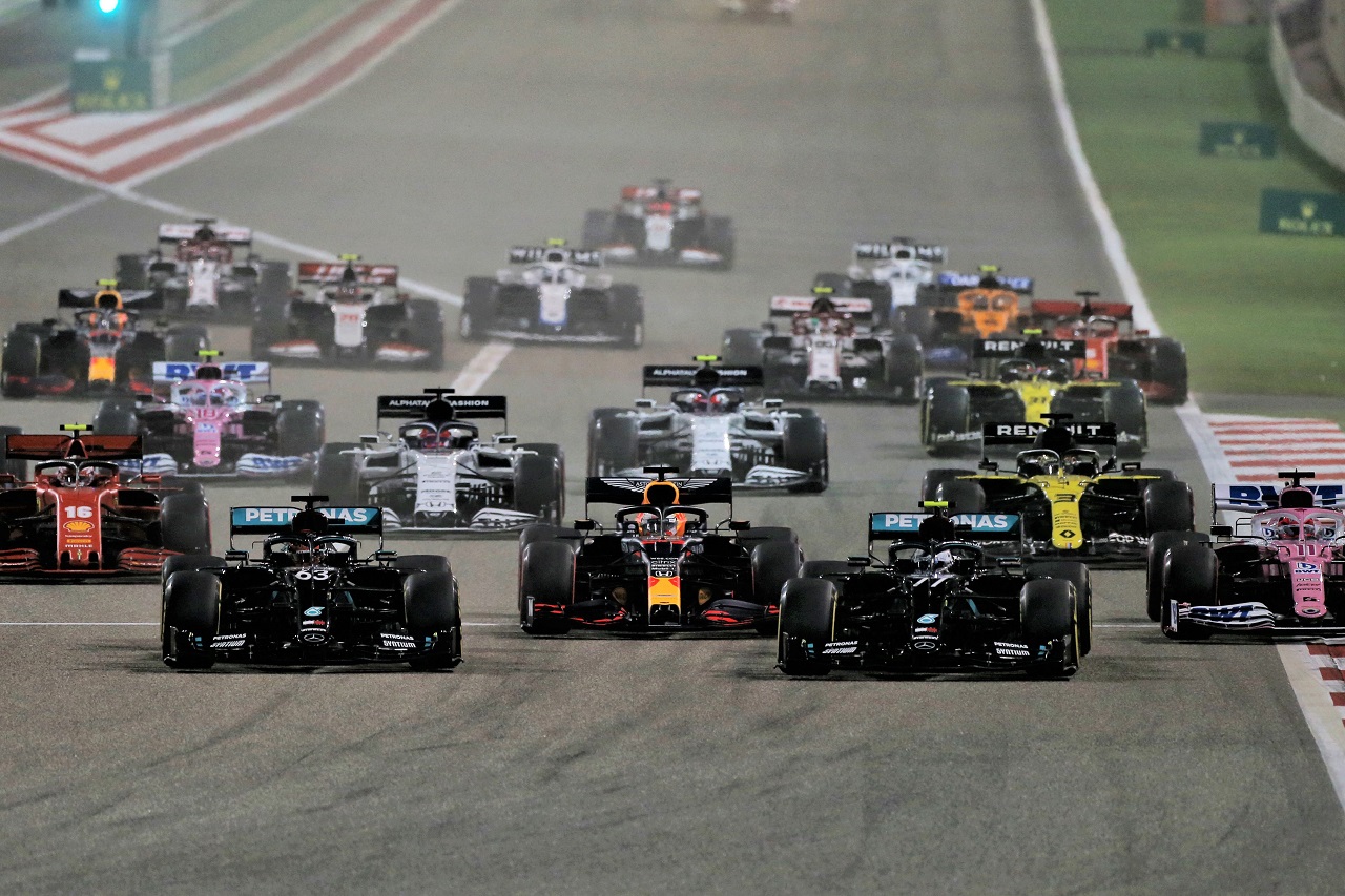 2020年F1第16戦サクヒールGP決勝スタート