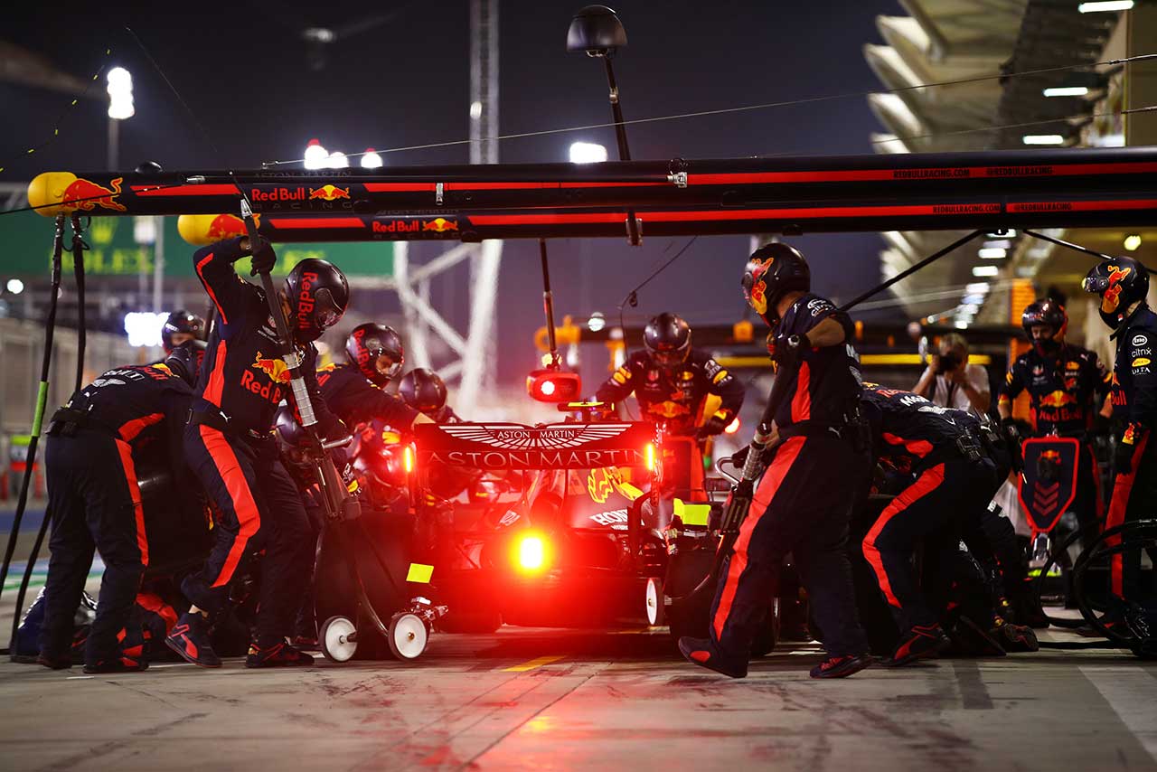 2020年F1第16戦サクヒールGP　アレクサンダー・アルボン（レッドブル・ホンダ）