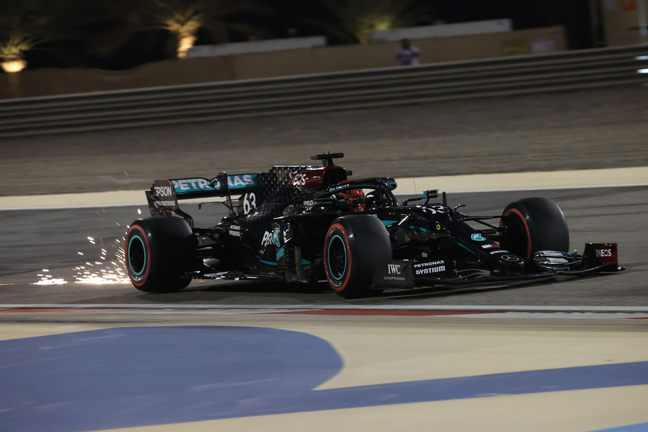 2020年F1第16戦サクヒールGP　ジョージ・ラッセル（メルセデス）