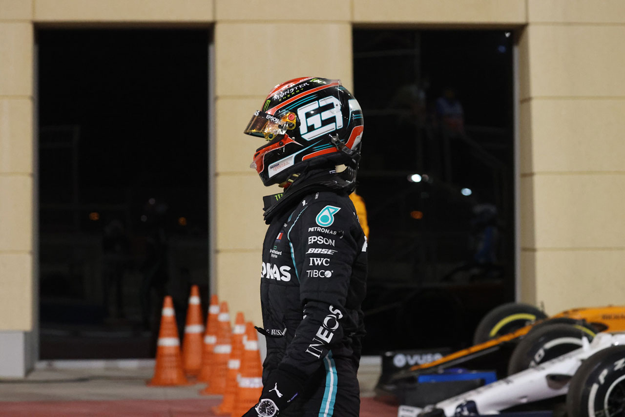 2020年F1第16戦サクヒールGP　ジョージ・ラッセル（メルセデス）