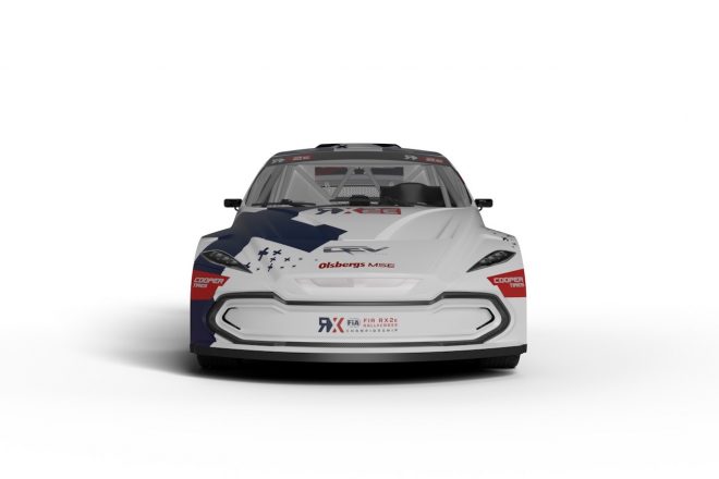 ステップアップカテゴリーとして、一足早く2021年から開幕するFIA RX2e用のワンメイクEVマシン