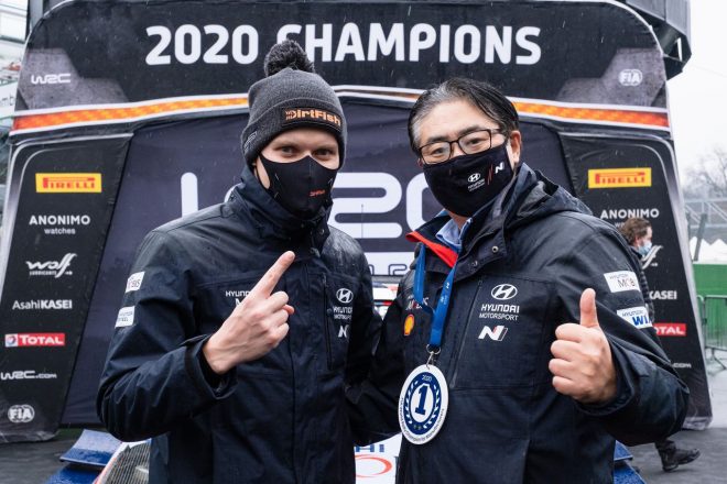 オット・タナク（ヒュンダイi20クーペWRC）　2020WRC第7戦モンツァ