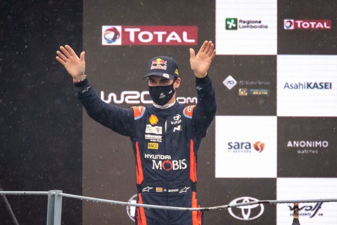 ダニ・ソルド（ヒュンダイi20クーペWRC）　2020WRC第7戦モンツァ