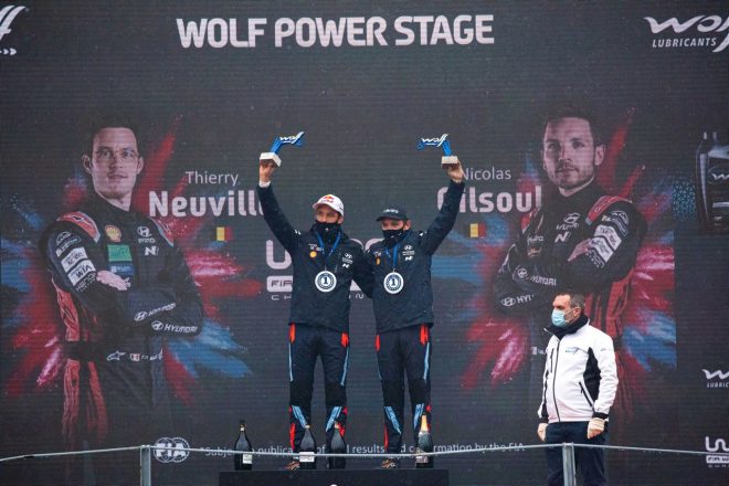 ティエリー・ヌービル／ニコラス・ギルソウル（ヒュンダイi20クーペWRC）　2020WRC第7戦モンツァ