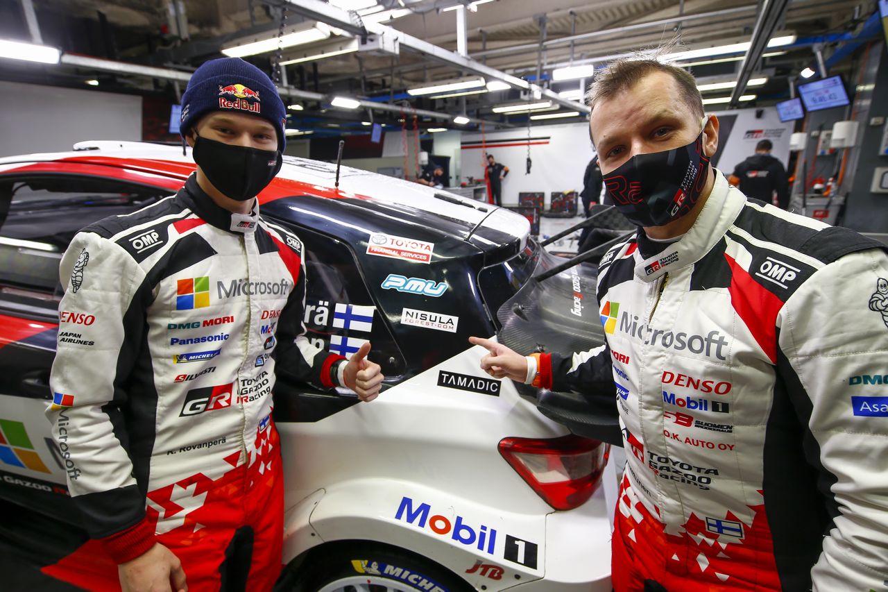 カッレ・ロバンペラ／ヨンネ・ハルットゥネン（トヨタ・ヤリスWRC）　2020WRC第7戦モンツァ