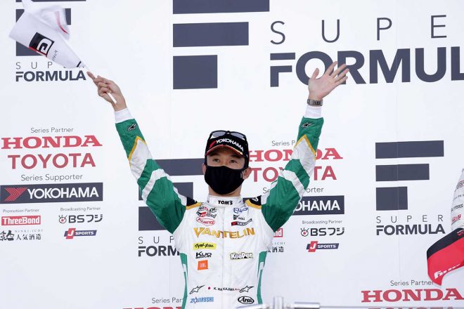 2020年スーパーフォーミュラ第5戦鈴鹿 中嶋一貴(VANTELIN TEAM TOM’S)