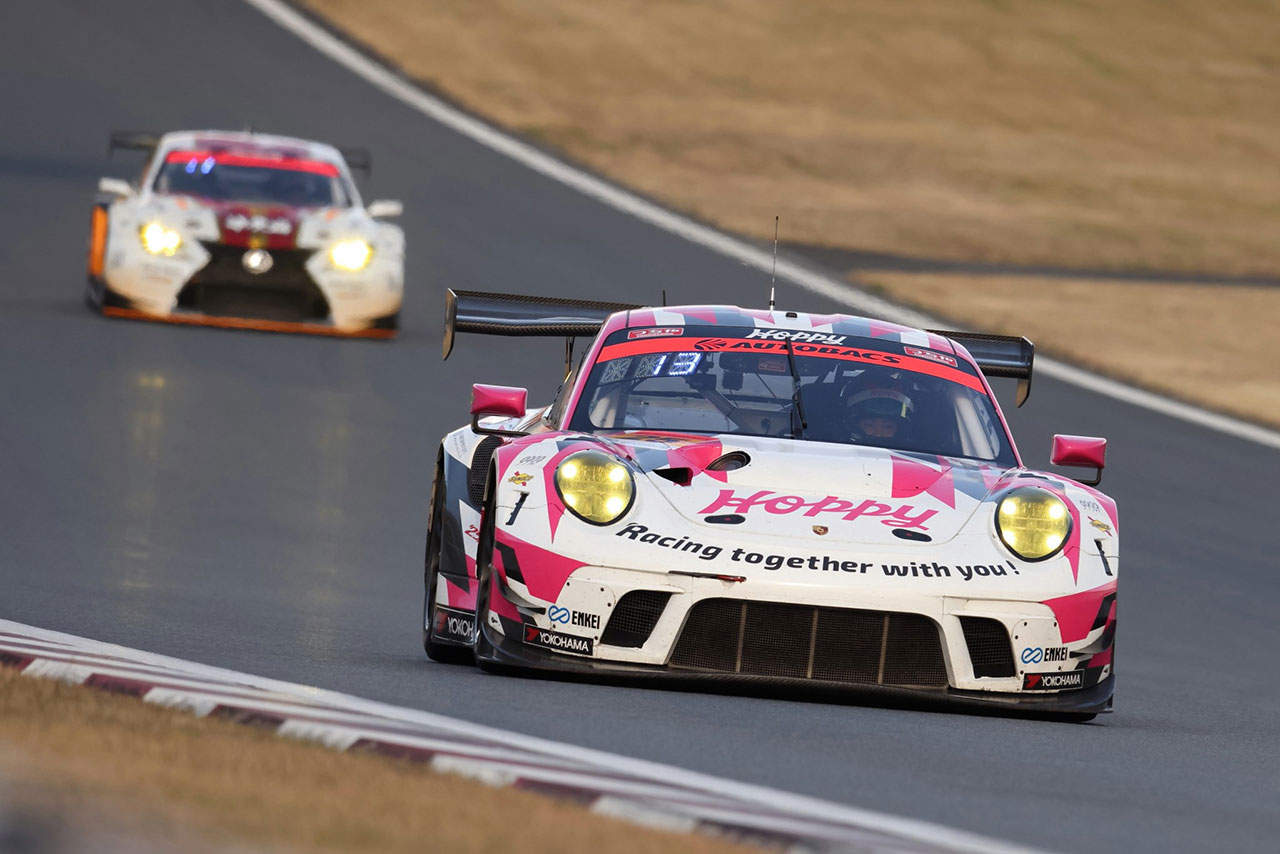 2020年スーパーGT第8戦富士　HOPPY Porsche（松井孝允／佐藤公哉）