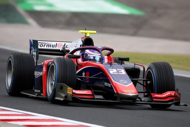2020年はFIA-F2を1年間戦ってきた佐藤万璃音
