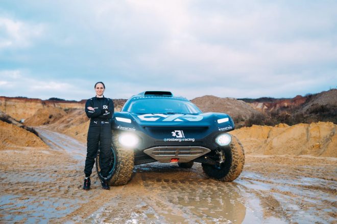 シリーズの制定したドライバーズ・プログラムのリストにも名を連ねていたモリー・テイラー。WorldRX王者とのペアという強力なラインアップに