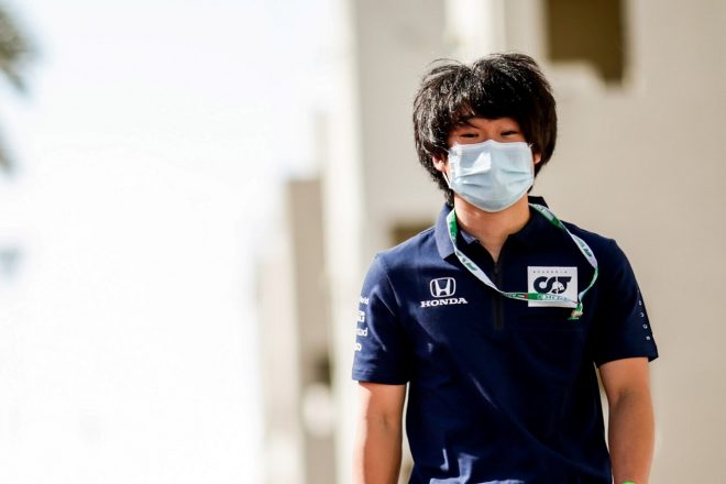 2020年F1第17戦アブダビGP　角田裕毅