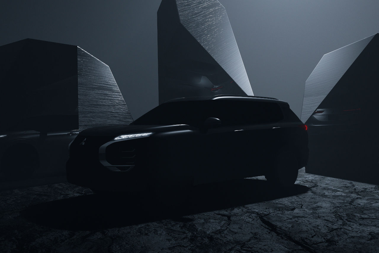 2020年12月11日に公開された新型ミツビシ・アウトランダーのティザー