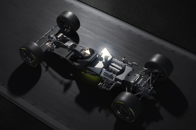 プジョーが公開したLMHパワートレイン『ハイブリッド4 500kW』イメージ