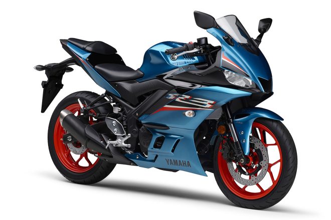 ヤマハYZF-R3 ABS 2021年モデル（シアン）