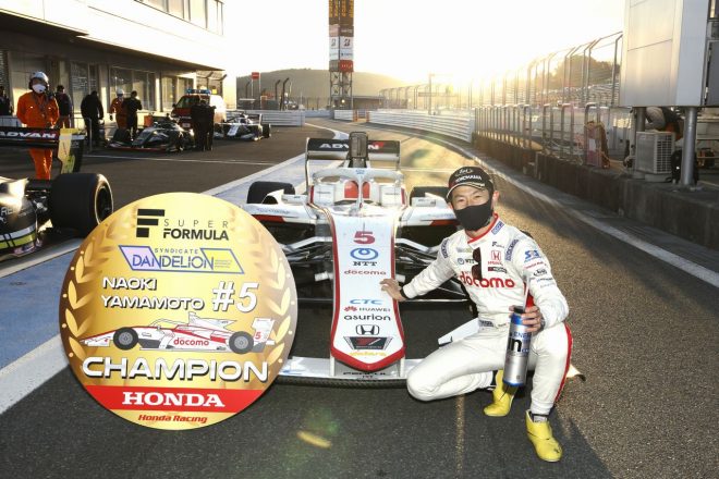 2020年スーパーフォーミュラ第7戦富士 山本尚貴（DOCOMO TEAM DANDELION RACING）