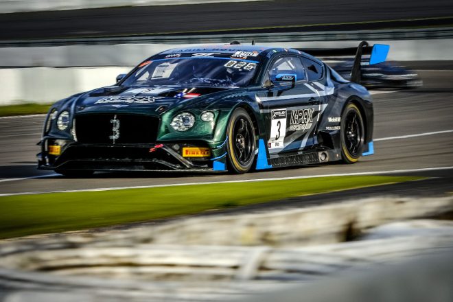 GTワールドチャレンジ・ヨーロッパに参戦したK-PAXレーシングのベントレー・コンチネンタルGT3
